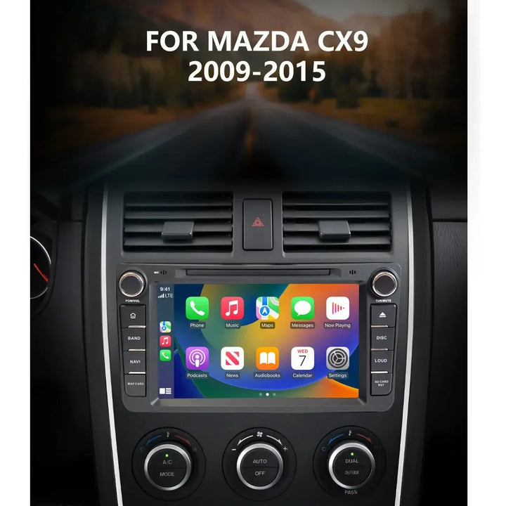 CHSTEK Car radio 8" Android 13 Wireless Carplay GPS Car android Player Wifi multimedia For Mazda CX9 CX-9 TB 2006-2016 Qualcomm