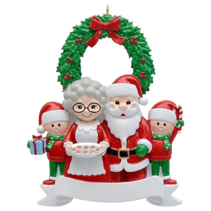 Personalized Christmas Decorations Holiday Navidad Tree Hanging Decoration 2024 Home Custom Snowman Christmas Decorations