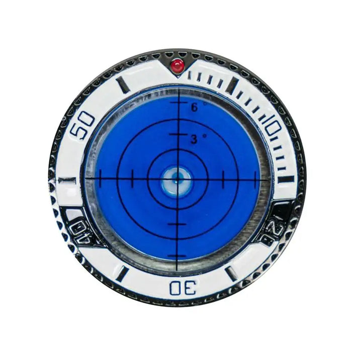 Golf Green Slope Reader Golf Hat Clip Ball Marker With High Precision Poker Chip Style Bubble Level Golf Accessories For Men