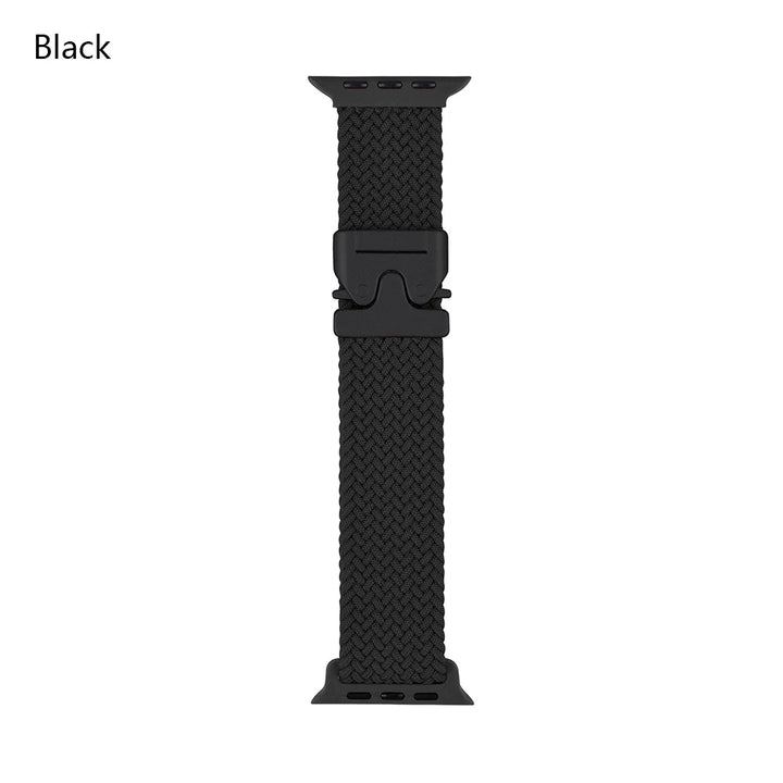 Nylon Canvas Watch Strap for Apple iWatch Series 10 42mm 46mm Ultra 1/2 49mm  S9 8 7 41mm 45mm  S4-6 40mm 44mm Parachute Buckle