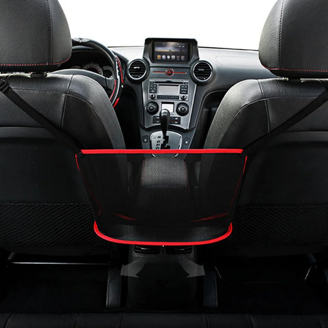 Car Seat Back Storage Bag Car Accessories Universal Multifunction Artificial Leather Interior Stowing Tidying Auto Organizer Box