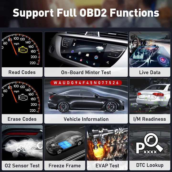 KINGBOLEN Ediag Plus, THINKCAR THINKDIAG 2 CANFD ALL System ECU Coding Active Test 16 Reset OBD2 Scanner Car Diagnostic Tools
