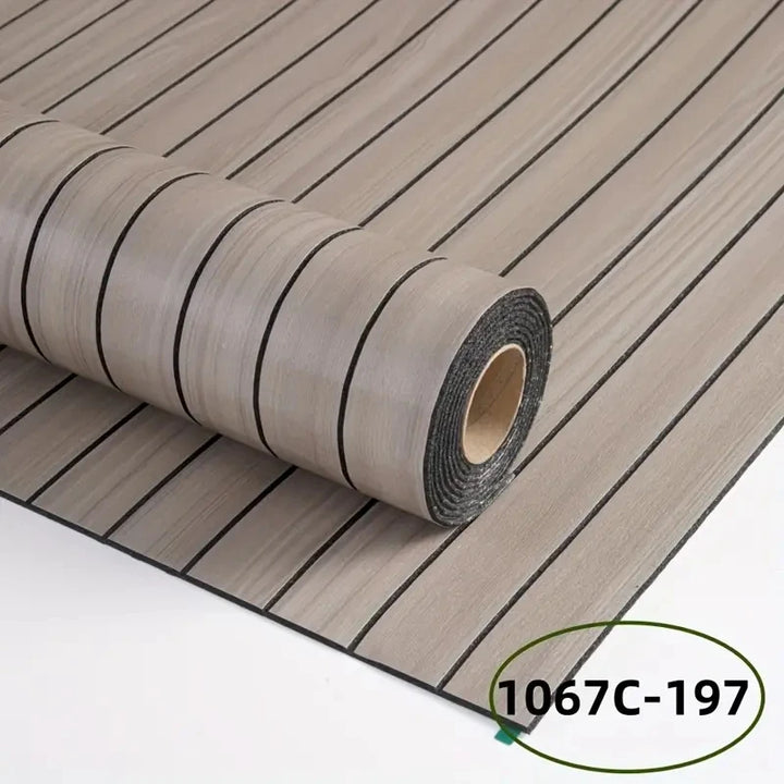 3D Wood Grain Peel And Stick Wallpaper, Self-Adhesive Flooring, Waterproof, mould proof Floor Tiles, Anti-Slip