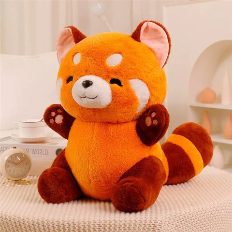 Stock soothing new breath light sound cute leering cat music early education doll stuffed animals