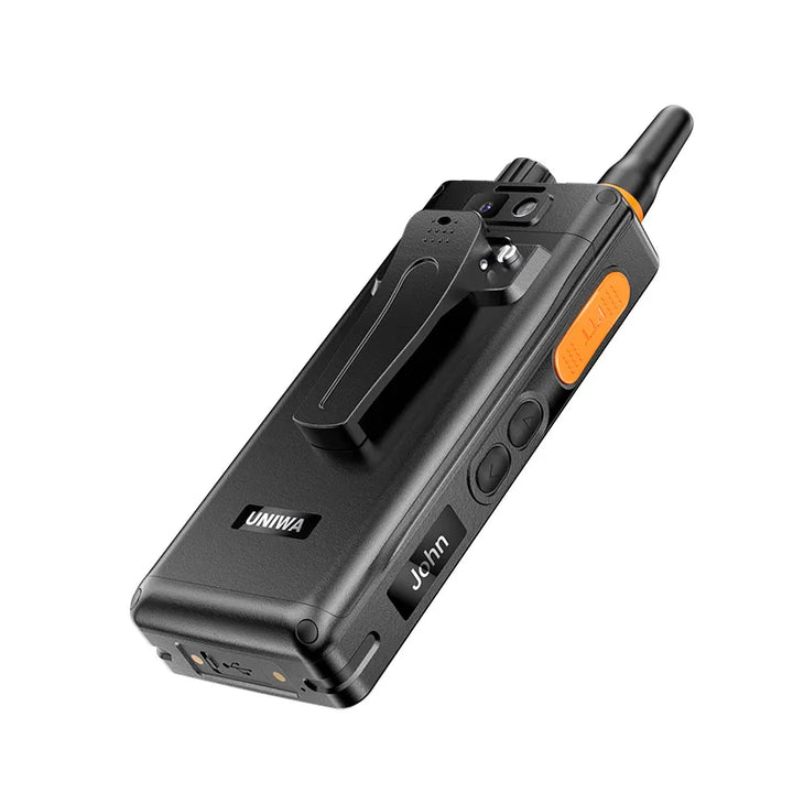UNIWA F41 Walkie Talkie 4600mAh Battery Android 9.0 4G POC SOS RealPTT MT6739 Quad Core Long-lasting WiFi Speaker Communication