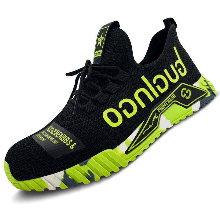 Protective Steel Toe Safety Shoes Men Anti-puncture Work Shoes Men Breathable Industrial Shoes Indestructible Work Safety Boots