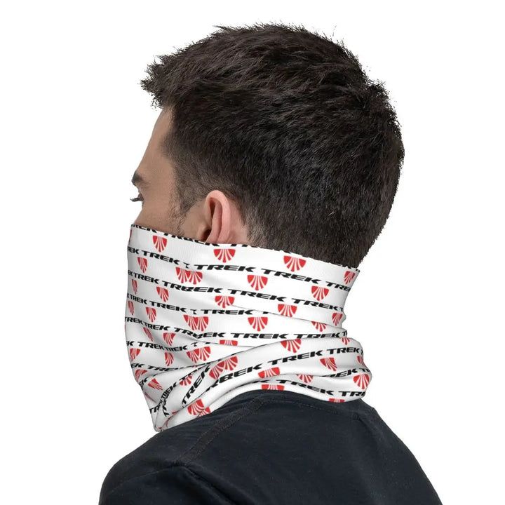 Custom Treks Bike Logo Bandana Neck Gaiter Windproof Face Scarf Cover Women Men Headwear Tube Balaclava
