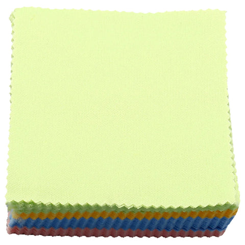 100 Pcs Glasses Cloth Colored Lens Cleaning Eye Cleaner Wipes Small for Eyeglasses Cloths Phone Screen Camera Lenses