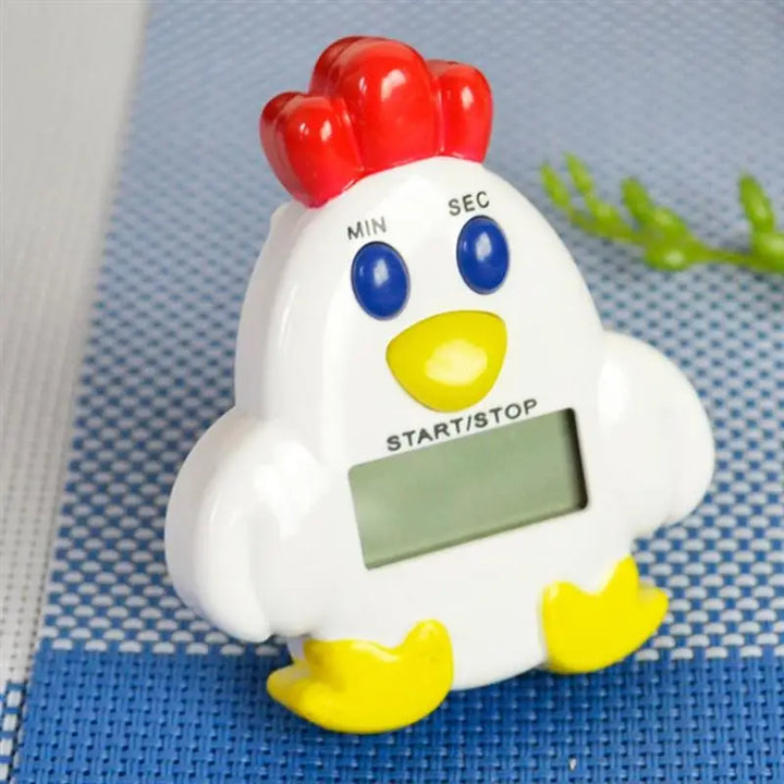 Chick Electronic Timer Chicken Egg Basket Kitchen Countdown Cooking Timers Baking Reminder Student Tech gadgets