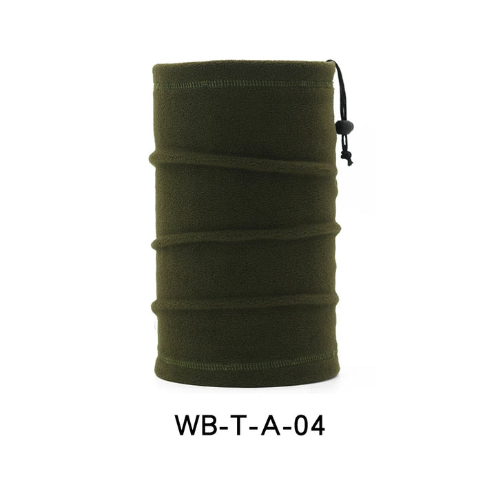 Winter Camping Fleece Neck Gaiter Warm Ski Tube Cycling Scarf Cap Snowboard Half Face Mask Neck Cover Outdoor Cold-proof Collar