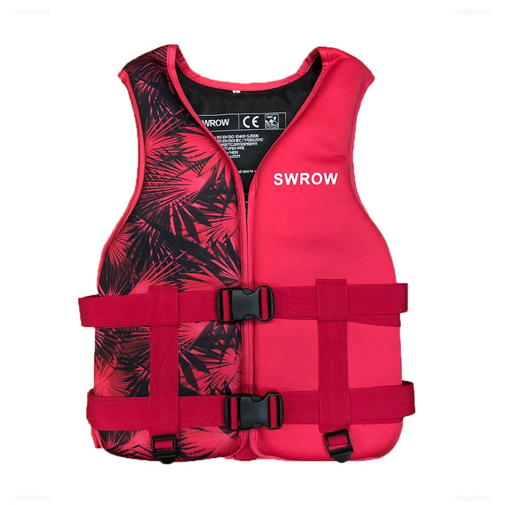 Outdoor Adult Children's Exquisite Printing Neoprene Life Jacket Water Sports Kayak Boating Surfing Rafting Safety Life Jacket
