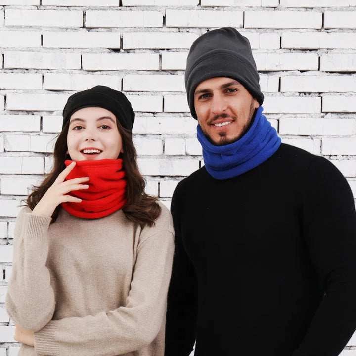 Winter Camping Fleece Neck Gaiter Warm Ski Tube Cycling Scarf Cap Snowboard Half Face Mask Neck Cover Outdoor Cold-proof Collar