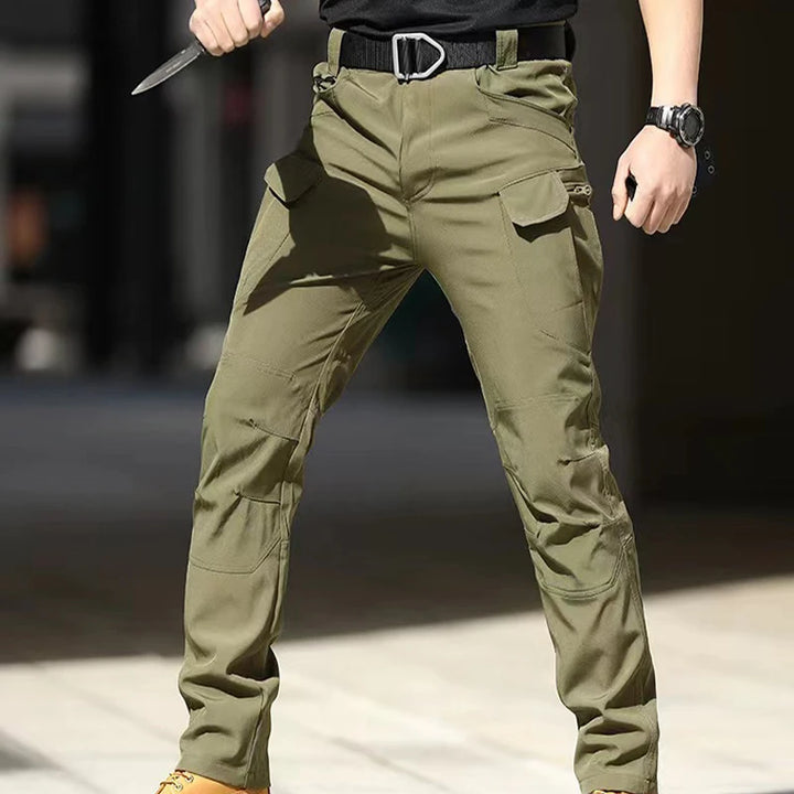 Men's Spring Autumn Tactical Pants Climbing Hiking Camping Fishing Hunting Elastic Trousers Quick Dry Trekking Sports Oversized
