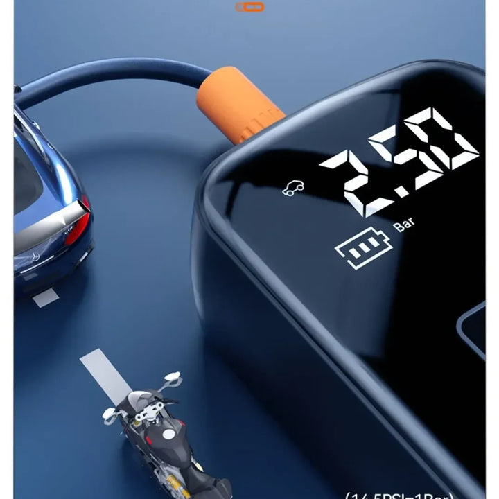 EAFC 150PSI  Car Air Compressor Electric Tire Inflator Pump for Motorcycle Bicycle Boat Tyre Balls Multifunction Tire Inflator
