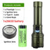 Ultra Powerful Flashlight Concentrating Ignition Flashlight Waterproof Military Tactical Lamp Outdoor Camping Adventure Torch