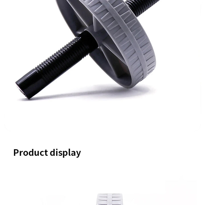Abdominal Exercise Wheel For Workout Body Building,  1 Pc Household Silent Abdominal Workout Roller, Waist & Tummy Slimming
