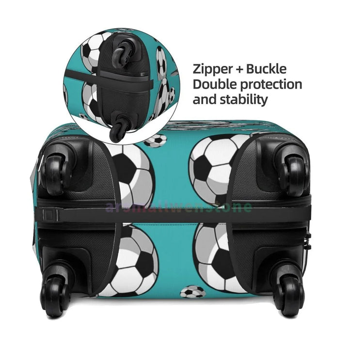 Football Luggage Cover Suitcase Protector Thicken Elasticity Dust Covered Anti-scratch Protective Case 18-32 Inch