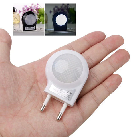 Led Light Switch Socket Snail Night Light Sensor Control Light Mini Auto Night Lamp Wall Lamp for Baby Kids Bedroom EU Plug