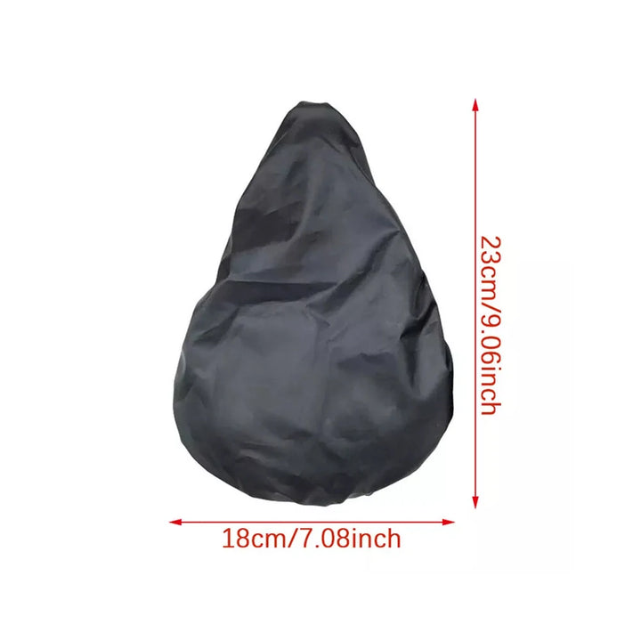 1pc Outdoor Waterproof Bike Seat Rain Cover Elastic Dust Resistant UV Protector Rain Cover Bike Saddle Cover Bicycle Accessory