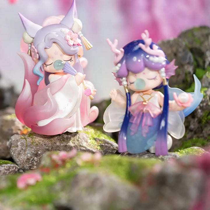 Robotime Rolife Nanci Auspicious Eastern Spirit Beast Blind Box Action Figures Doll Toys Surprise Box Lady Toys - ZNXX0
