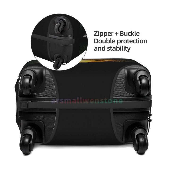 Football Luggage Cover Suitcase Protector Thicken Elasticity Dust Covered Anti-scratch Protective Case 18-32 Inch
