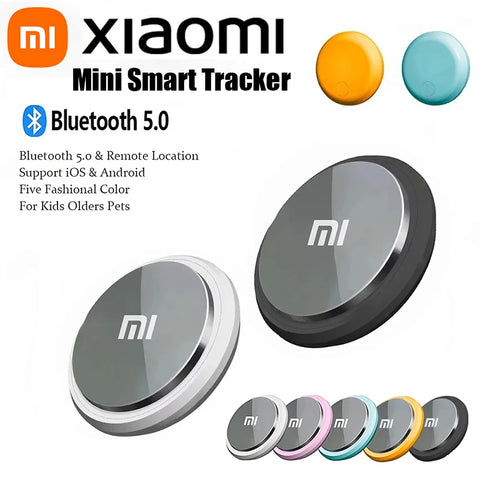 Xiaomi Mini GPS Smart Tracker Bluetooth 5.0 Portable Anti-Lost Reminder Device For Pets Bag Kids Air Tag Finder Tracking Locator