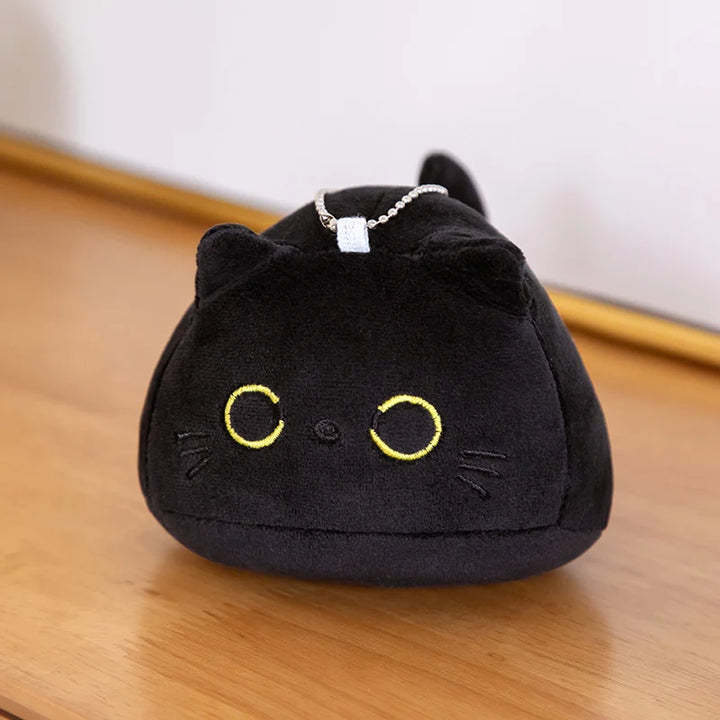 Cuddly Little Cat Plush Pendant Toy Fluffy Kitten Like Real Simulation Animal Plushie Peluche Pelucia Release Pressure Kids Gift