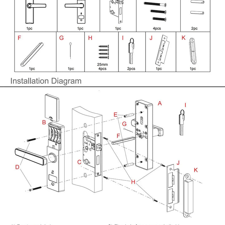 PHIPULO New Smart Door Lock With Tuya APP Digital Electronic Lock Smart Home Wooden Door Lock Biometric Fingerprint