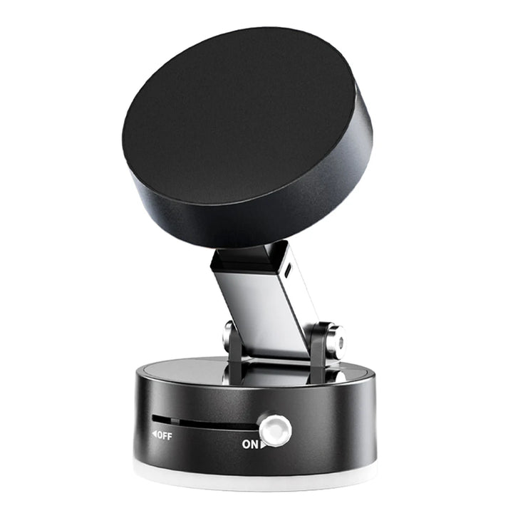 Car Magnetic Vacuum Phone Holder Mini Foldable Bracket Support GPS Car Bracket Double-sideds Magnetic Foldable Holder