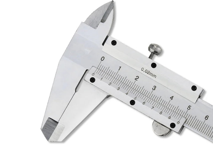 Stainless Steel Vernier Caliper 0-150mm Locking Screw Vernier Caliper Stainless Steel by BeBosLook