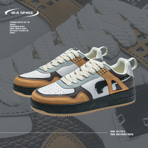 Men New Fashion Sneakers High-end Air Sports Sneakers Balance Fashion Cool Forrest Shoes Luxury Design Skateboarding Shoes