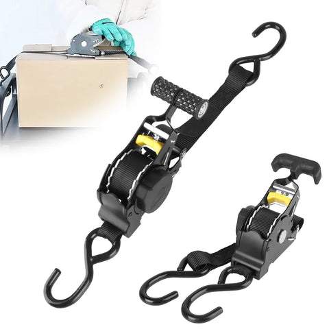 Ratchet Tensioner Belt For Car Retractable Belts For Motorcycles Ratchet Strap For Load Luggage Strap Auto Straps For Cargo Tape