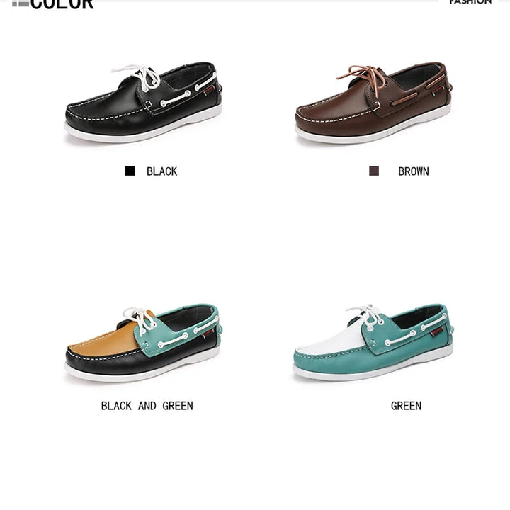 2025 New  Loafers Men  Sneakers Driving Shoes Casual Men Shoes  Footwear Docksides Classic Boat Shoes