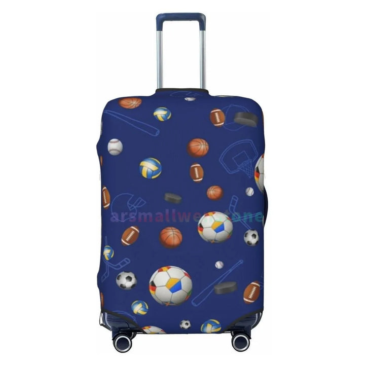 Football Luggage Cover Suitcase Protector Thicken Elasticity Dust Covered Anti-scratch Protective Case 18-32 Inch