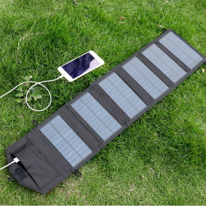 6-fold 800W Foldable solar panel 20w/h  portable solar panels charger USB 5V DC Full time power solar panel mobile power supply