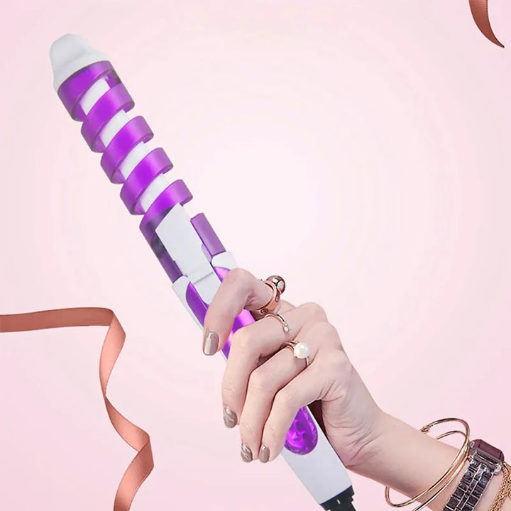 Portable automatic rotating Magic Ceramic Styling tool Electric Hair curler Home salon anti-perm spiral curler