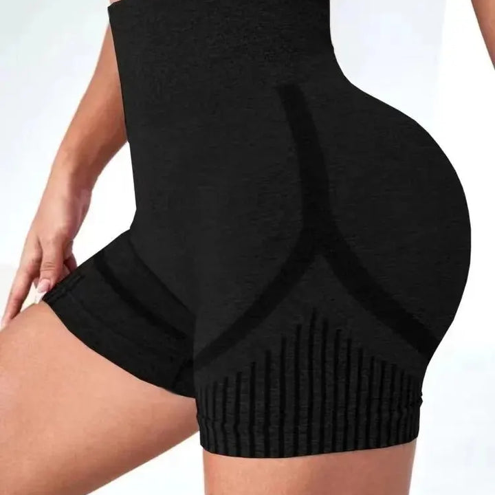 Women Yoga Shorts High Waist Workout Shorts Fitness Yoga Lift Butt Fitness Ladies Yoga Gym Running Short Pants Sportswear