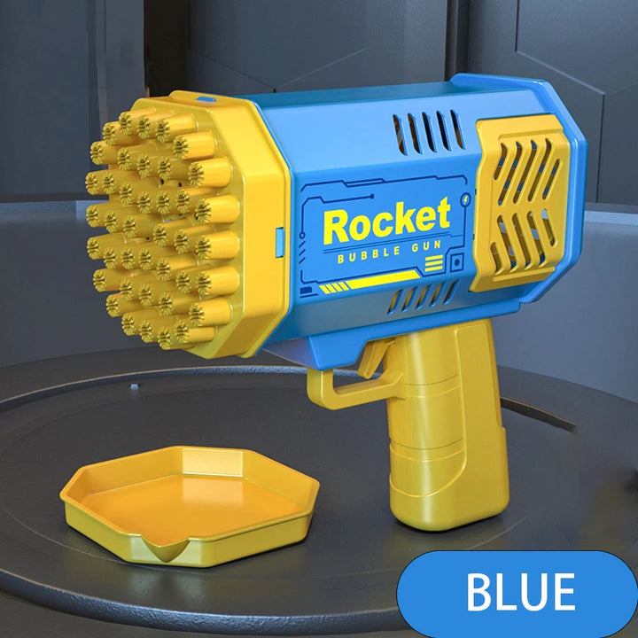 40 hole rocket launcher bubble machine outdoor blowing bubble toy [without battery and without bubble water]