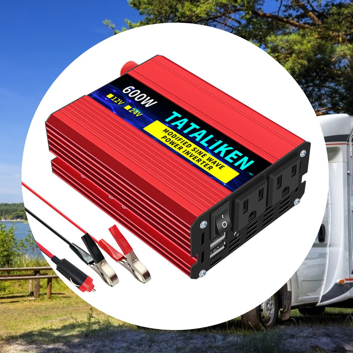 Modified Sine Wave Inverter Converter 2200W 3000W 4000W AC 12V 110V 60HZ With LED Voltage Display