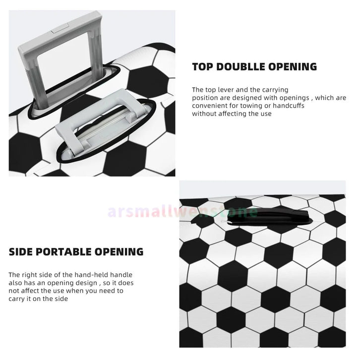 Football Luggage Cover Suitcase Protector Thicken Elasticity Dust Covered Anti-scratch Protective Case 18-32 Inch