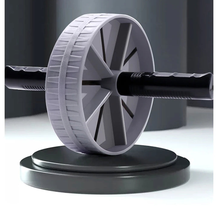 Abdominal Exercise Wheel For Workout Body Building,  1 Pc Household Silent Abdominal Workout Roller, Waist & Tummy Slimming