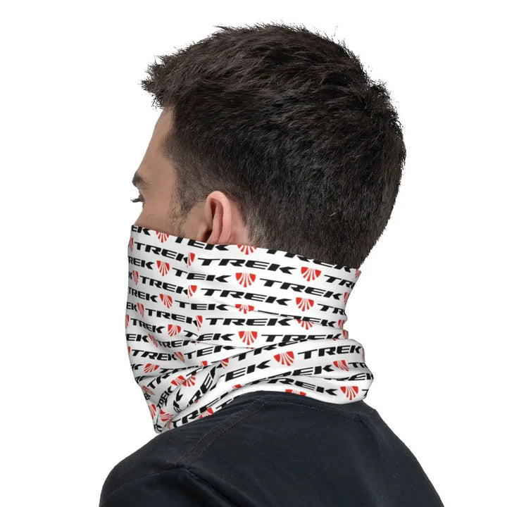Custom Treks Bike Logo Bandana Neck Gaiter Windproof Face Scarf Cover Women Men Headwear Tube Balaclava