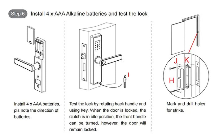 PHIPULO New Smart Door Lock With Tuya APP Digital Electronic Lock Smart Home Wooden Door Lock Biometric Fingerprint