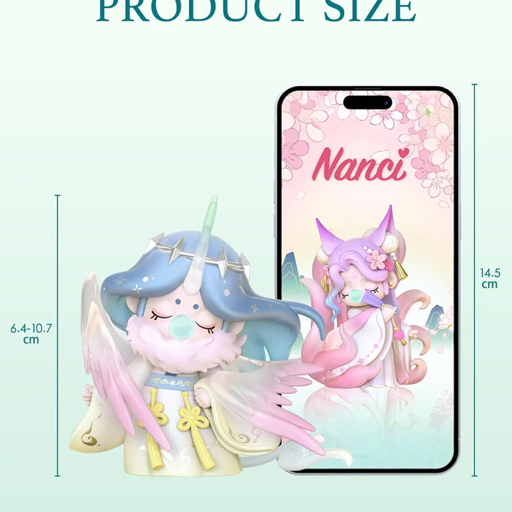 Robotime Rolife Nanci Auspicious Eastern Spirit Beast Blind Box Action Figures Doll Toys Surprise Box Lady Toys - ZNXX0