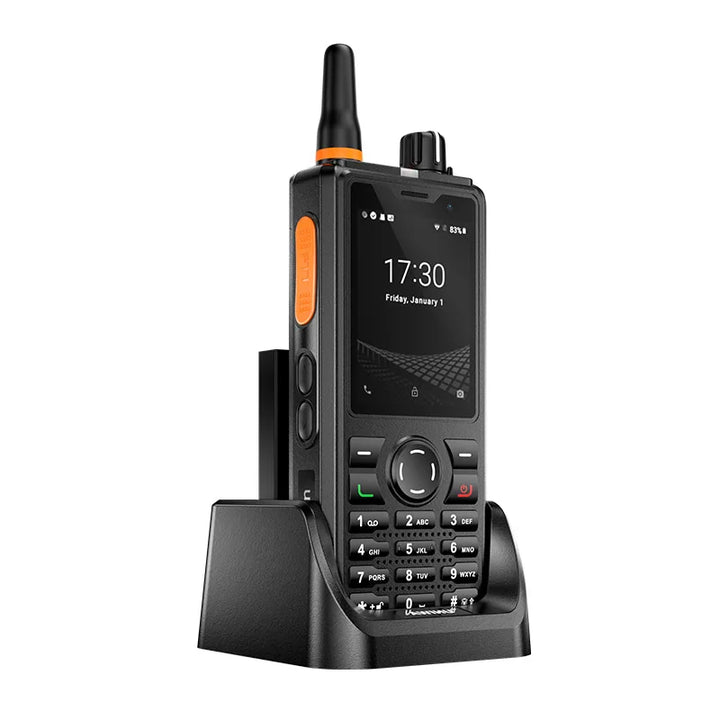 UNIWA F41 Walkie Talkie 4600mAh Battery Android 9.0 4G POC SOS RealPTT MT6739 Quad Core Long-lasting WiFi Speaker Communication