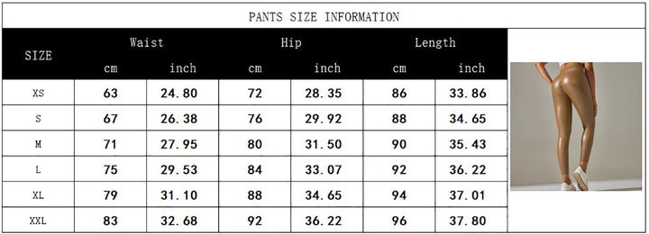 PU Leather Leggings Women Sexy Scrunch Butt Leggings Girls Faux Leather Pants High Waist Push Up Casual Leggings 6 Color