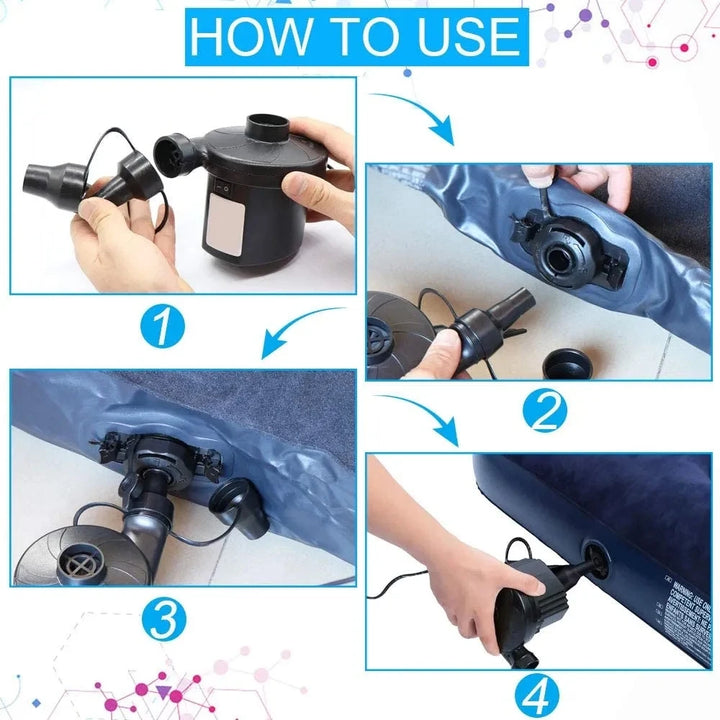 Plastic Nozzle Pump Nozzle Head Air Inflator Adaptor Replacement Nozzles 3 Sizes Inflator Dual Head Pumping Dropshipping