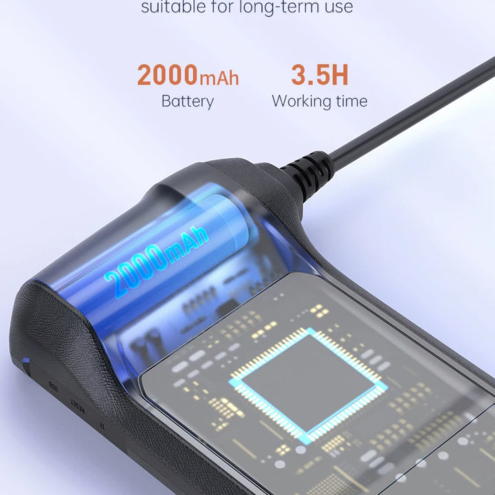 Industrial Endoscope Camera 8mm HD1080P 4.3inch IPS Screen 1080P Pipe Inspection Camera for Car Repair IP67 Waterproof 8 LEDS