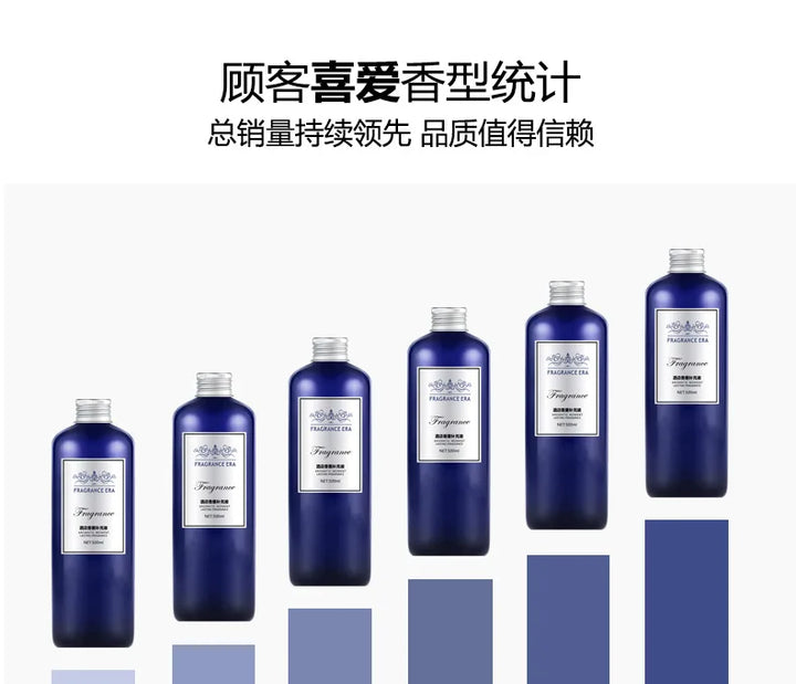 500ml Premium Hotel Aromatherapy Essential Oil for Aroma Diffuser Home Air Freshener Reed Diffuser Refill Liquid