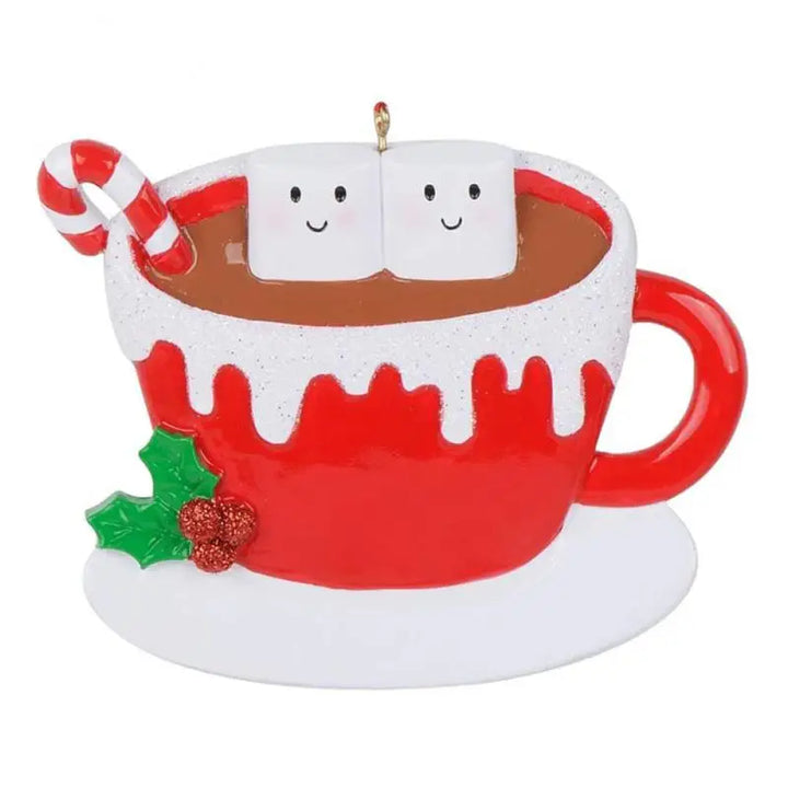 Christmas Tree Hanging Resin Cute Creative Personal Family Light Weight New Year 2023 Christmas Tree Ornament High Quality